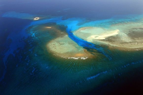 西沙群岛的珊瑚礁盘3.jpg