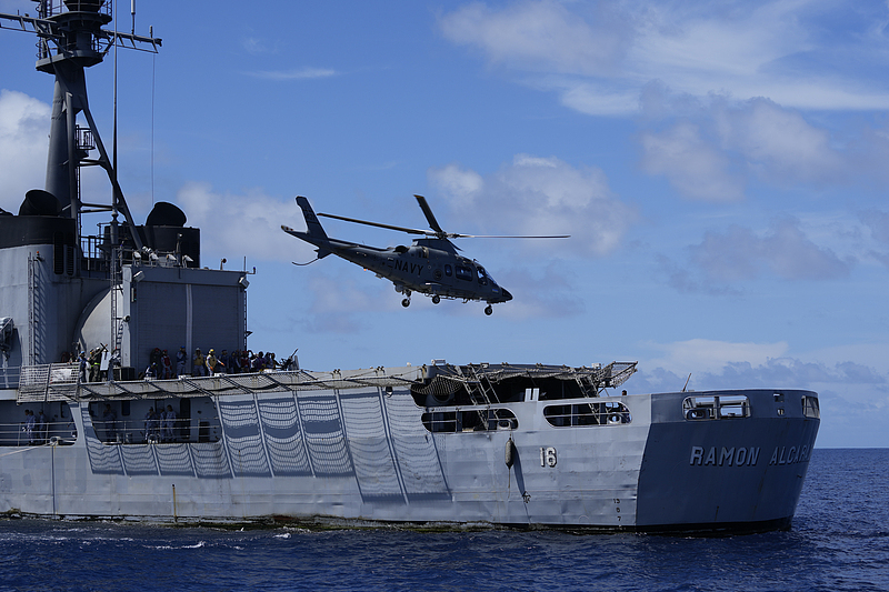The Philippine military conducted a drill in the South China Sea, November 6, 2024. /CFP